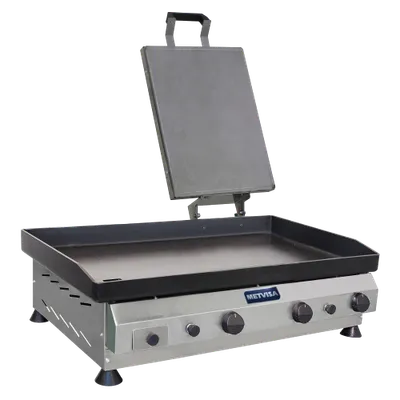 Plancha Industrial a gas de 80x50 cm