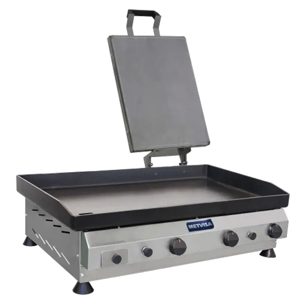 Plancha Industrial a gas de 80x50 cm
