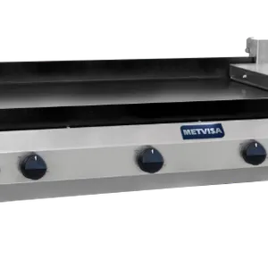 Plancha a gas de  1,40x50 Metvisa