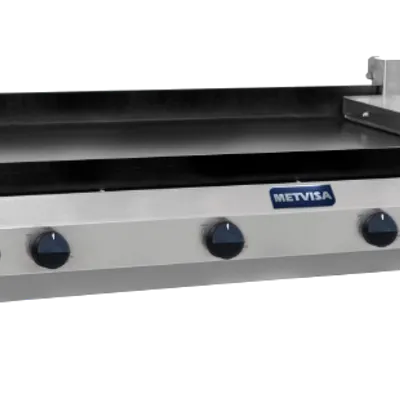 Plancha a gas de  1,40x50 Metvisa