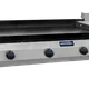 Plancha a gas de  1,40x50 Metvisa - miniatura 1