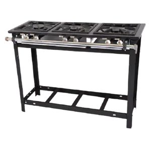 Cocina Industrial a gas de 3 Quemadores