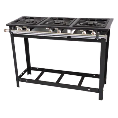 Cocina Industrial a gas de 3 Quemadores