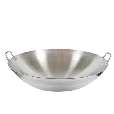 Wok chino o paila de 50 cm en acero inoxidable