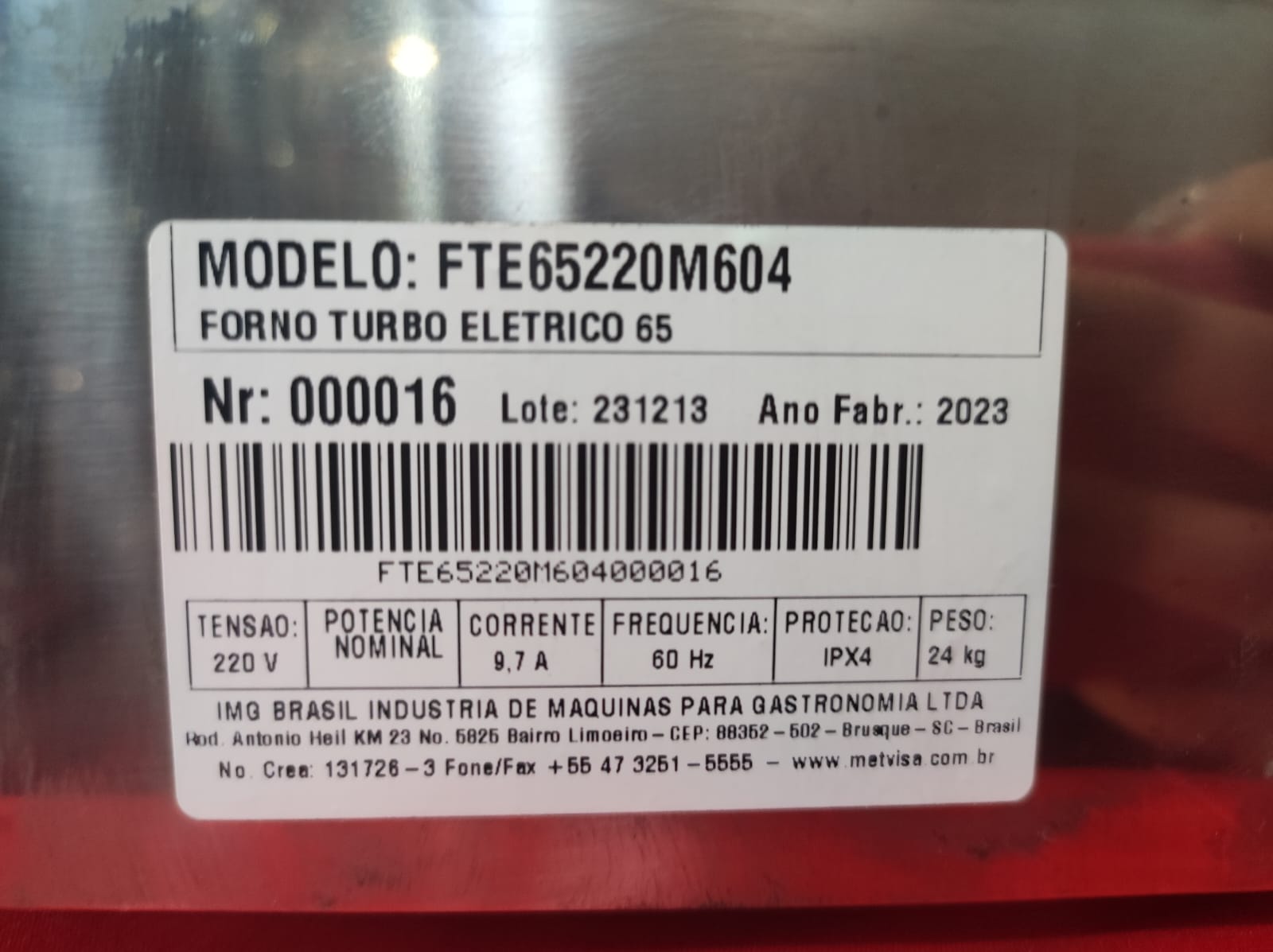 Horno Turbo Electrico 4 bandejas - miniatura 4