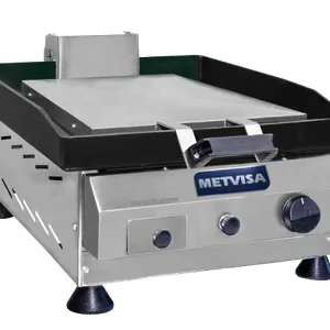 Plancha a gas de 40x50 cm Metvisa
