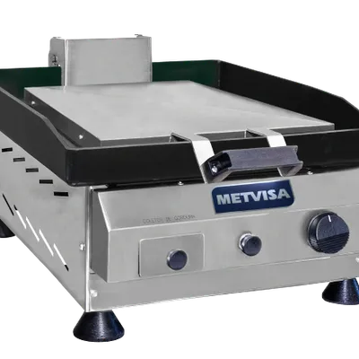 Plancha a gas de 40x50 cm Metvisa