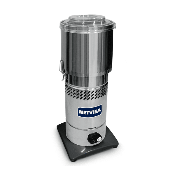 Cutter 8L Industrial en acero inoxidable Metvisa