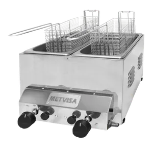 Freidor a gas de 6 L Metvisa