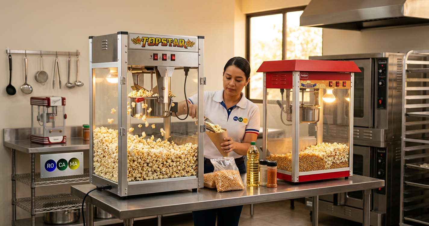 ¿Cómo ganar dinero con máquinas de palomitas en Costa Rica?