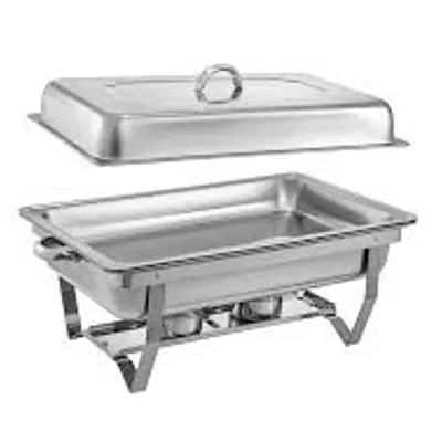 Baño María de una bandeja- baño María de quemador de alcohol-chefing dish