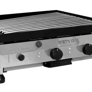 Parrilla a gas de 60 cm