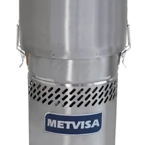 Cutter 8L Industrial en acero inoxidable Metvisa