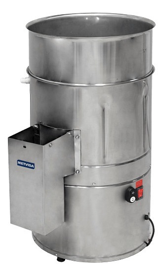 Peladora Industrial de 10 kg de papa- ajos -cebolla - miniatura 3